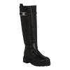 Salvatore Ferragamo Ryder F Knee High Boots Black