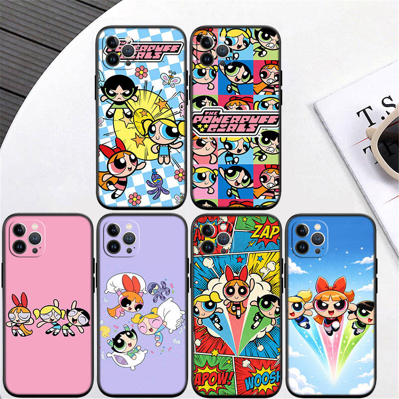 RT20 Powerpuff Girls New Shell Phone Case for Xiaomi Poco F5 F6 C40 C65 C55 C50 C51 M7 X7 C75 M6 C71 F7 C85 F8 Pro Ultra