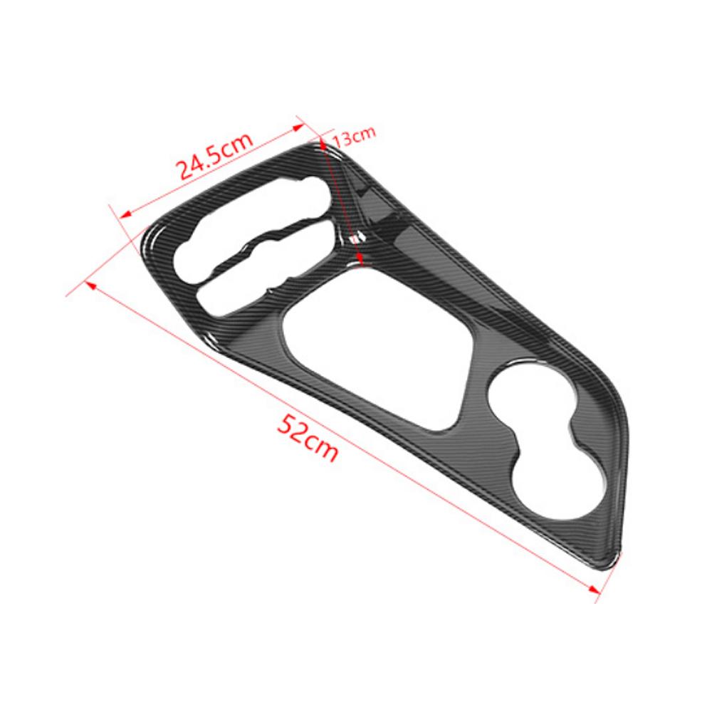 Auto Mittelkonsole Gangschaltung Panel Dekoration Abdeckung Aufkleber Trim für Dodge Challenger 2015-2022 Innenleisten