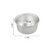 3/4Pcs Round Cake Mold Set 4In Aluminum Alloy Cake Pan Set Mini Cake Tins DIY Pastry Pudding Cake Mould Bakeware Baking Tool