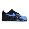 Nike Air Force 1 07 811 Manufacturing, Crazy Graffiti Blue, Special Shoe Box Low Top Skateboard Shoes Unisex Black Blue CW2288-001(Team80-S-BOX)