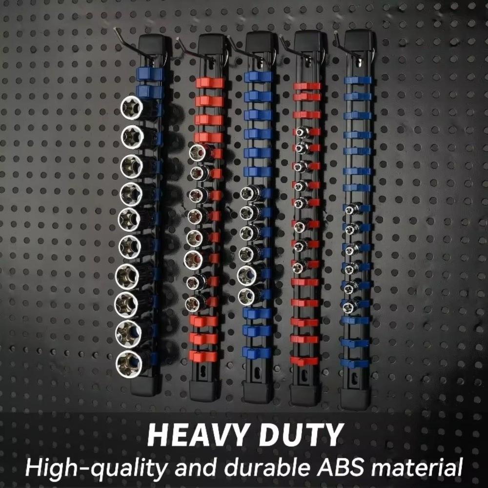 1/4in 3/8in 1/2in Sleeve Organizer Tray 350mm Socket Rack New Socket Holder Hand Tools