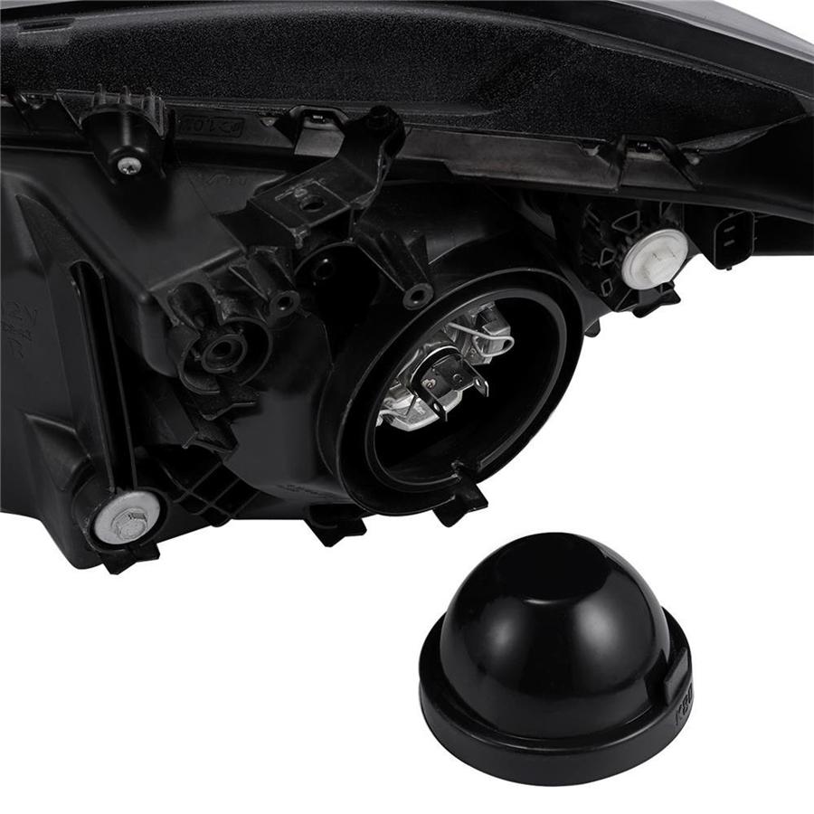 2 Pcs 85Mm Black Rubber Vehicle Off-Road Headlights Housing Seal Cap Dust Covers