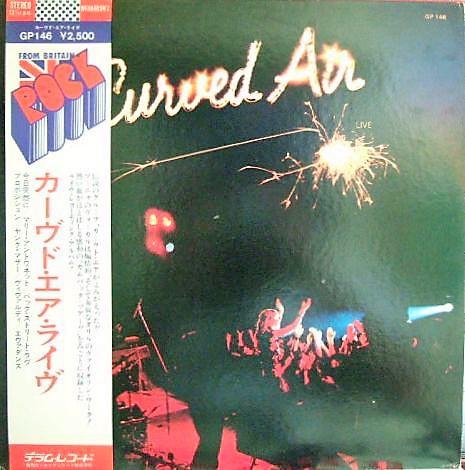 

LP Record CURVED AIR - Curved Air Live GP146 DERAM 1975 Japan Rock Used