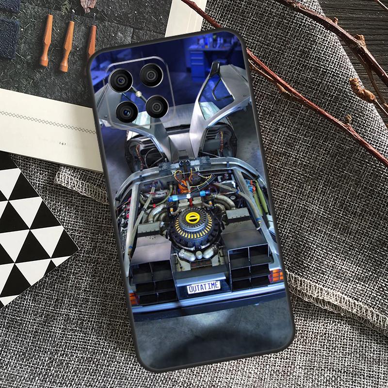 Back to the Future DeLorean Case For Honor X9b X8b X8a X9a X6a X7a X6 X7 X8 X9 Honor 90 Lite 70 50 Magic 5 6 Pro Cover