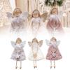 Christmas Angel Doll Pendant Xmas Tree Hanging Plush Table Decor Party Ornaments For Home Ornaments/Christmas Table Decorations