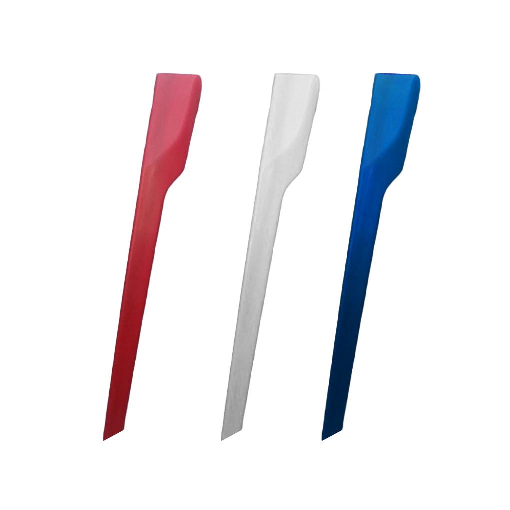 3pcs Replacement for Buick Excelle 15-17 Regal 14-16 Tricolor Stripe Car Decoration ABS Clips Front Grille Trim Sticker