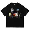 Bad Bunny Cotton T-shirts Graphic Harajuku Men Tshirt Designer Harajuku Unisex Clothing