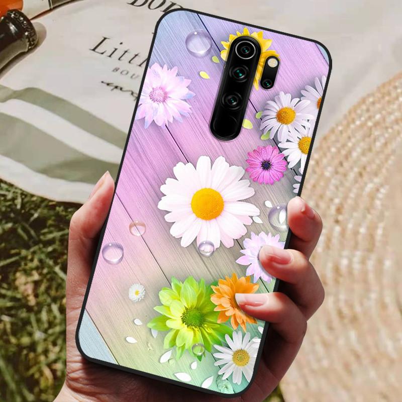 Für Xiaomi Redmi Note 8 Pro Hülle Silikon Rückseite Handyhülle für Redmi Note8 Pro 8Pro Hüllen Redmi Note 8 Pro Weicher Stoßfänger coque