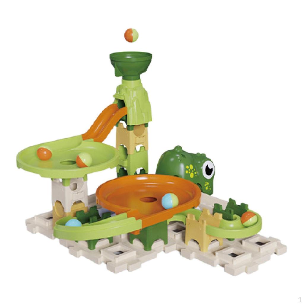 Children's Marble Race Kit, Construction Blocks for Fun Learning Experience