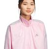 adidas Women's 3-Stripes Hooded Windbreaker Jacket