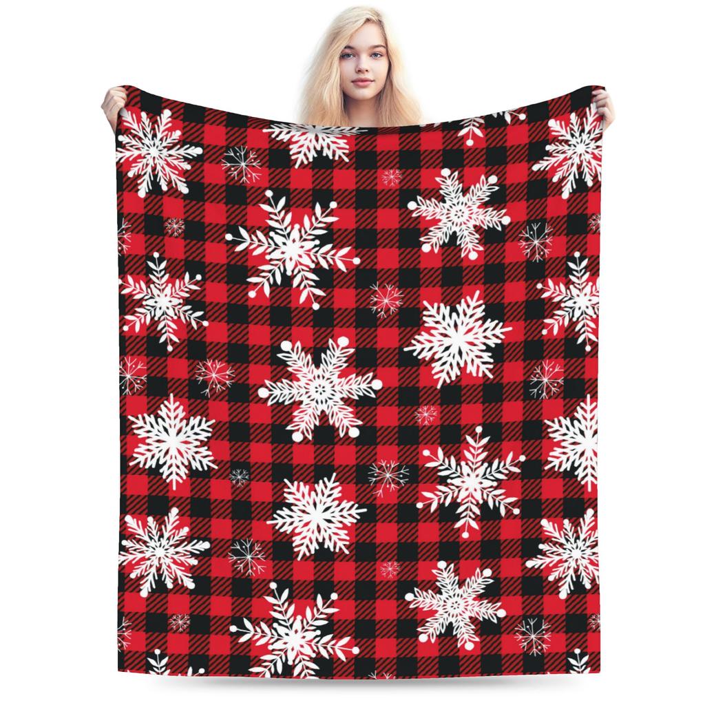 Christmas Nutcrackers Blankets Velvet Xmas Nutcracker Doll Comfortable Soft Throw Blankets for Bedding Plush Thin Quilt