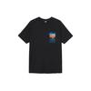 Stussy Clear Day Graphic Short Sleeve American Vintage T-Shirt Unisex Tops Black 1904502-BLACK