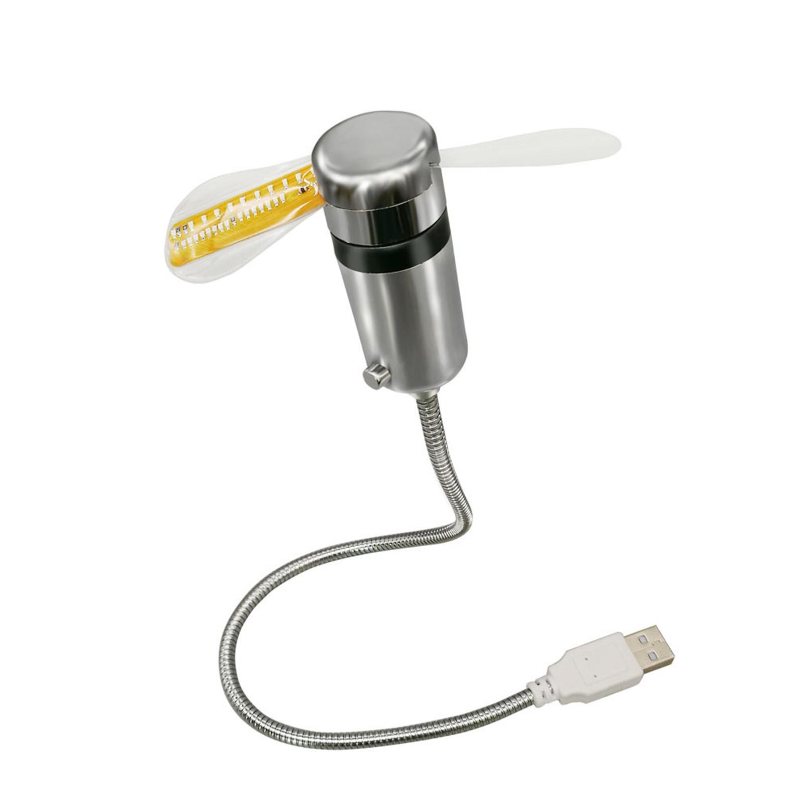 

Часы с интерфейсом USB и светодиодной подсветкой для отображения работы вентилятора в реальном времени