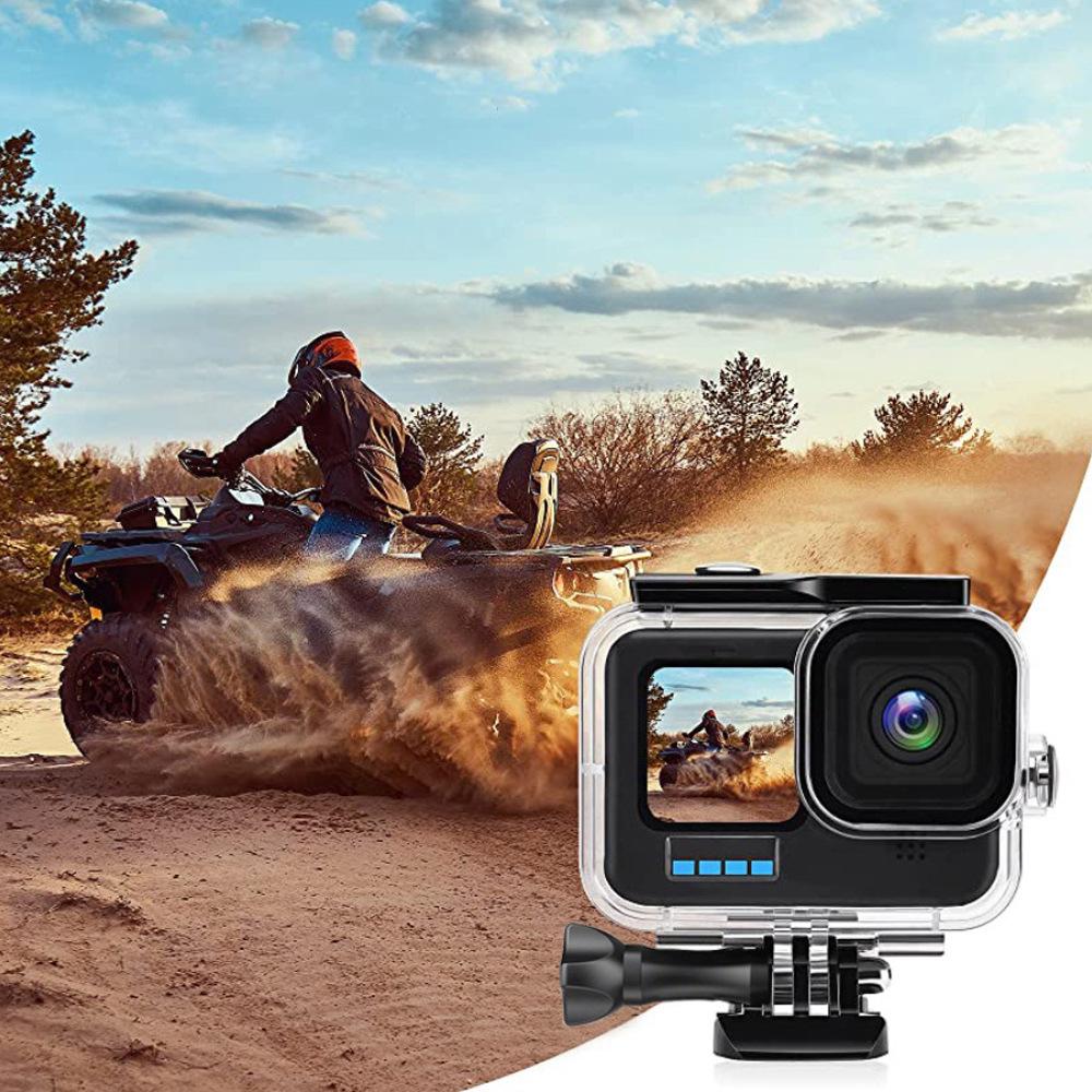 Waterproof Protective Case for GoPro 13/12/11/10/9 Action Cameras