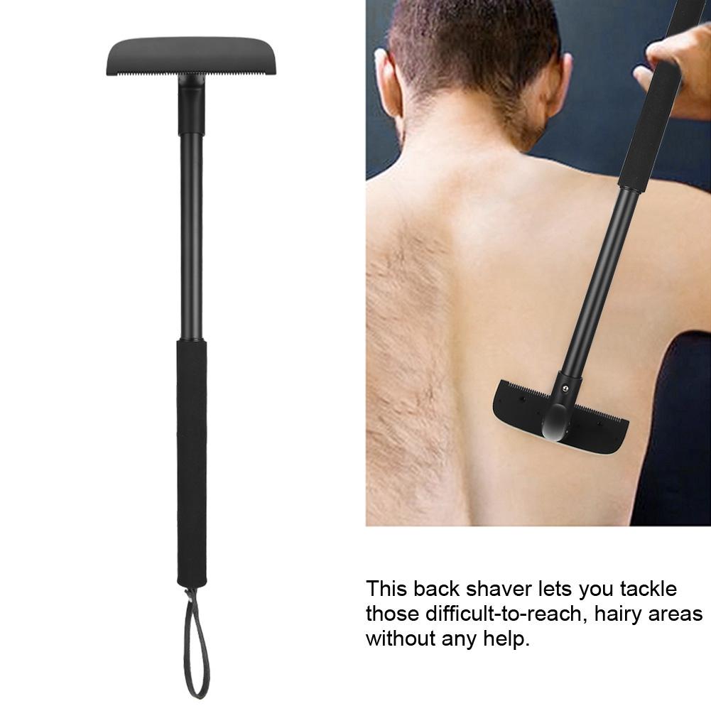 Retractable Back Shaver Adjustable Men Back Hair Removal Razor Hair Trimmer Skin Care