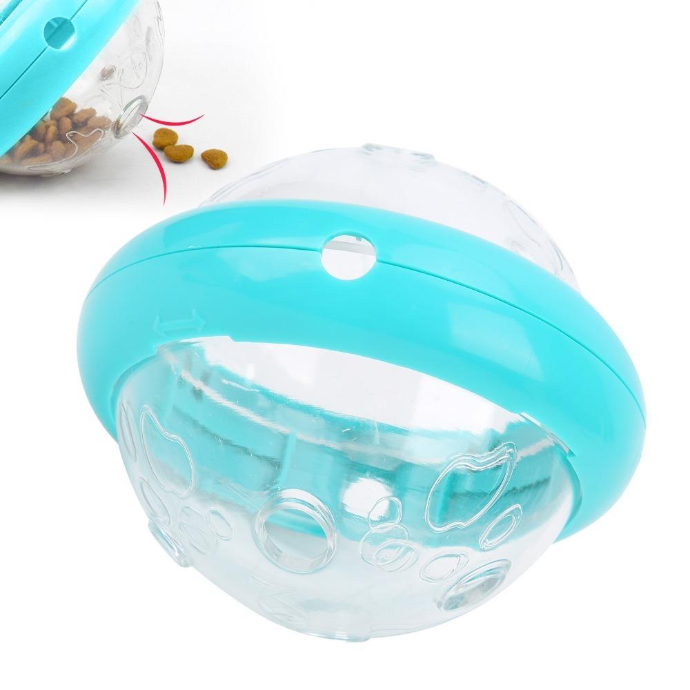 Anti-tip Flying Saucer Pet Toy Flying Saucer Shaped Interactive Chew Toy  Slow Feeding