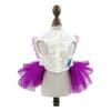 Dog Tulle Dresses Cats Princess Dress Pet Costume Dress with Embroidery Butterfly Wedding Cats Formal Event Photo Outfit