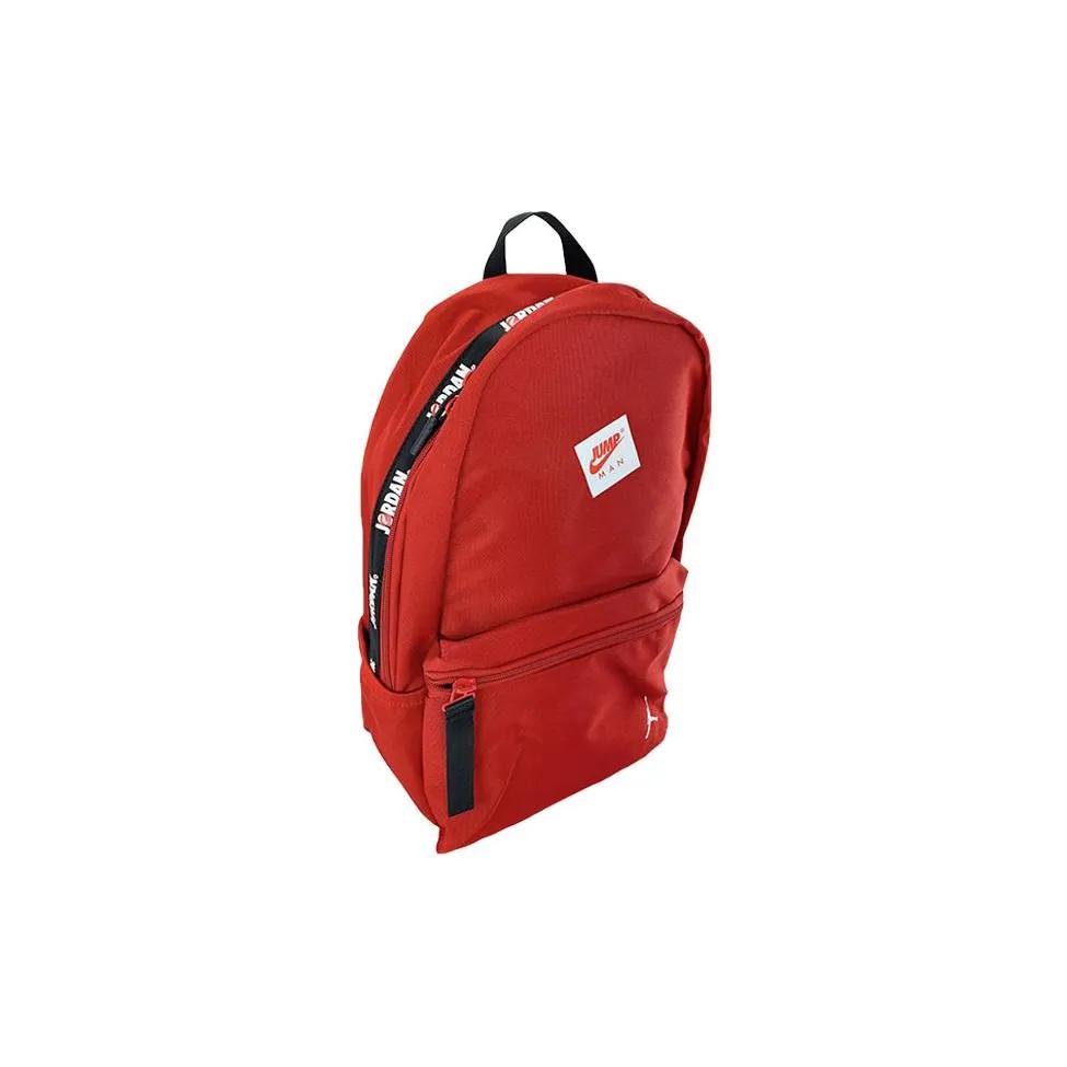 Jordan Polyester Backpack Regular Unisex Red (Unisex) Backpacks DJ5684 687