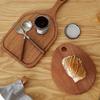 Practical Ebony Chopping Board Thickened Checkerboard Cutting Board Chopping Pad  Outdoor Camping