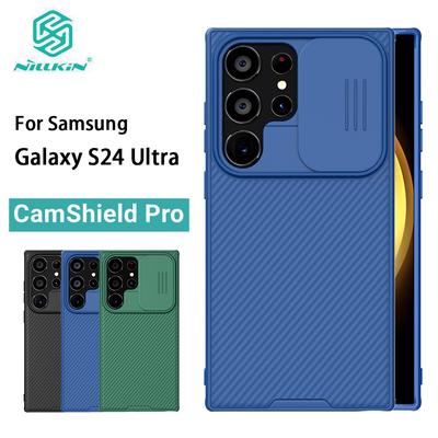 NILLKIN Para Samsung Galaxy S24 Ultra funda para teléfono CamShield Pro protección para cámara cubierta deslizante