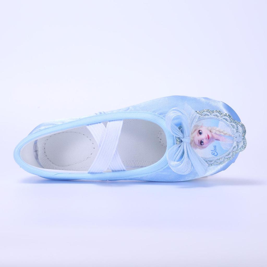 Blaue Katzenpfote Ballett-Tanzschuhe für kleine Mädchen - Stil 8119