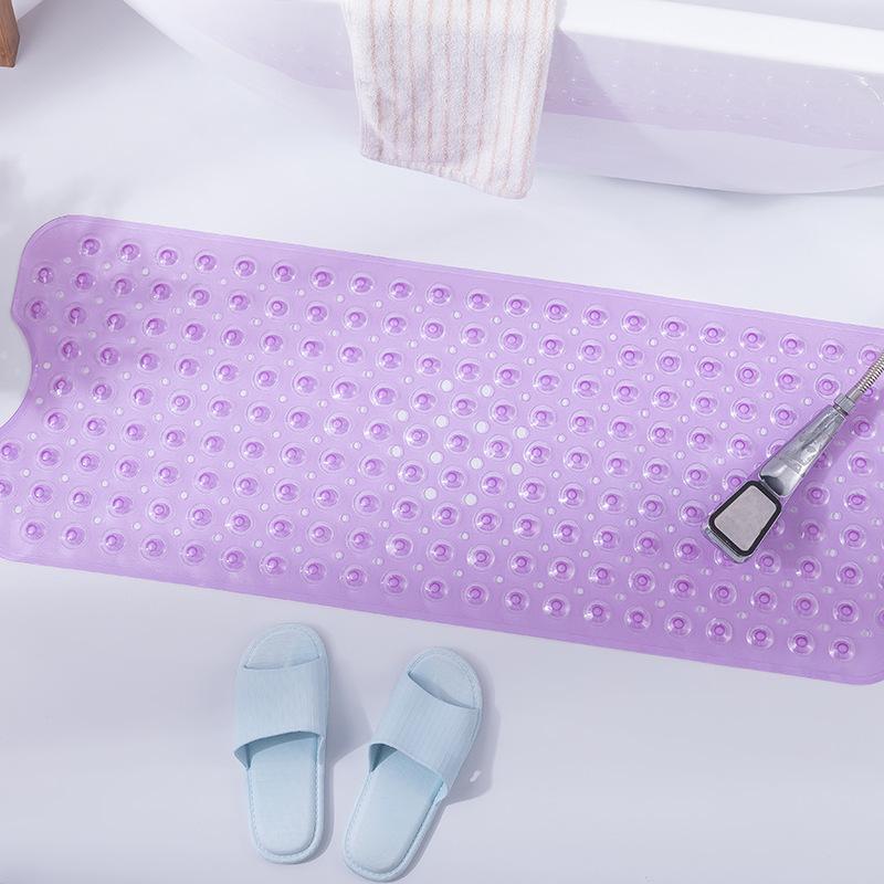Eco-friendly PVC Anti-slip Bathtub and Shower Mat with Suction Cups
