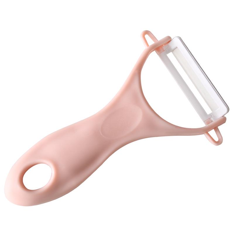 Obieraczka wielofunkcyjna Wielokolorowa ceramiczna obieraczka do melona Nóż kuchenny do obierania Kreatywny nóż do obierania do domu