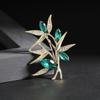Elegant Pearl Tulip Brooch - Simple and Sophisticated Clothing Accessory
