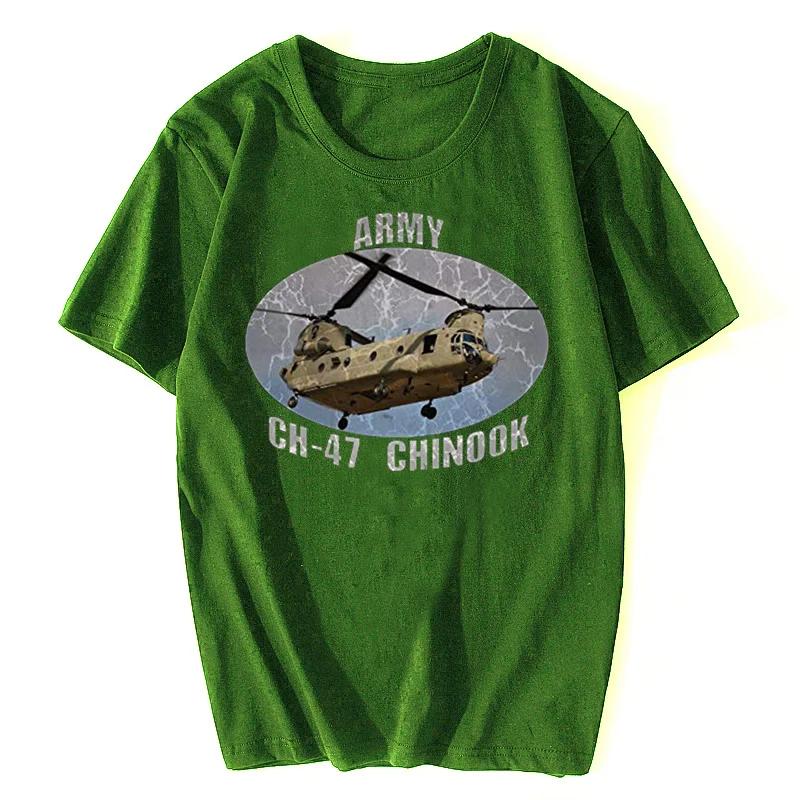 Army Ch 47 Chinook Transport Helicopter Tshirt. Summer Co... XL