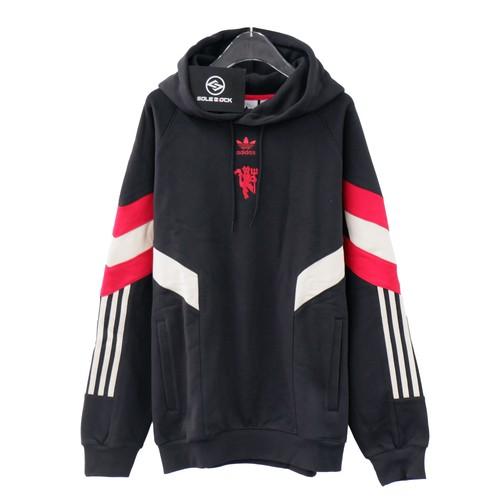 Adidas Originals Manchester United Badge American Sweatshirt IS6521 Men s Black S чёрный