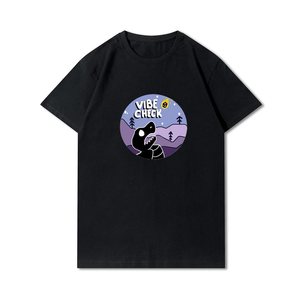Pivosaurus Casual Loose Oversized Y2k T-shirt Men Women High Quality Cotton Short Sleeve Men Women Black Short Sleeves Female Male Clothing