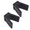2pcs 2in Boat Trailer Bow Stop Rubber V Span Boat Trailer Bow Stop V Block for Yacht Kayak