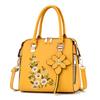 Luxus-Stickerei-Handtasche für Damen PU-Leder Quaste Umhängetasche Designer-Henkeltasche Marke Damen-Schultertasche bolso
