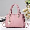 Women’s Spliced Color Block Minimalist Top Handle Bag, Fashion All-Match Shoulder Crossbody Purse