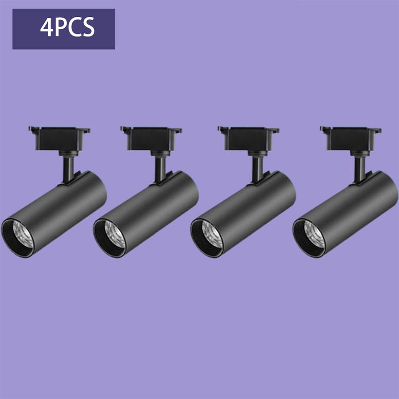 LED Track Light Spotlight AC175-265V 12W 20W 30W 40W Fixture COB Chip For Living Room Kitchen Room Home Store Decoration
