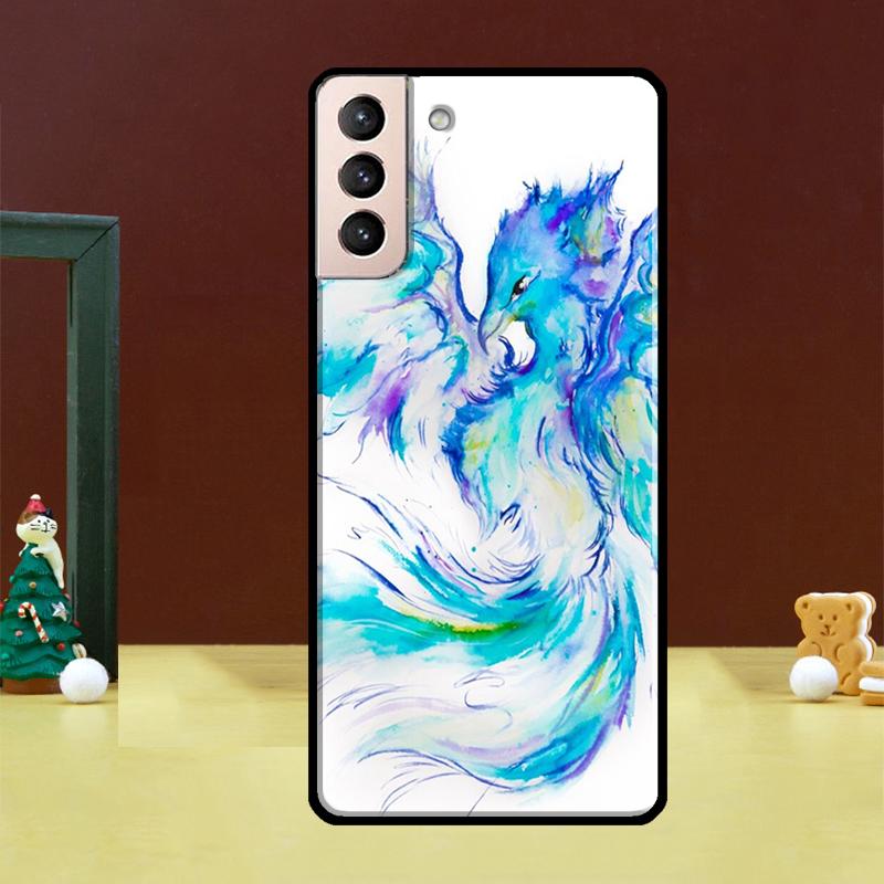 Phoenix Bird Case For Samsung Galaxy S23 S22 Ultra S21 Ultra S21 FE S9 S10 Note 10 Plus S20 FE Back Cover