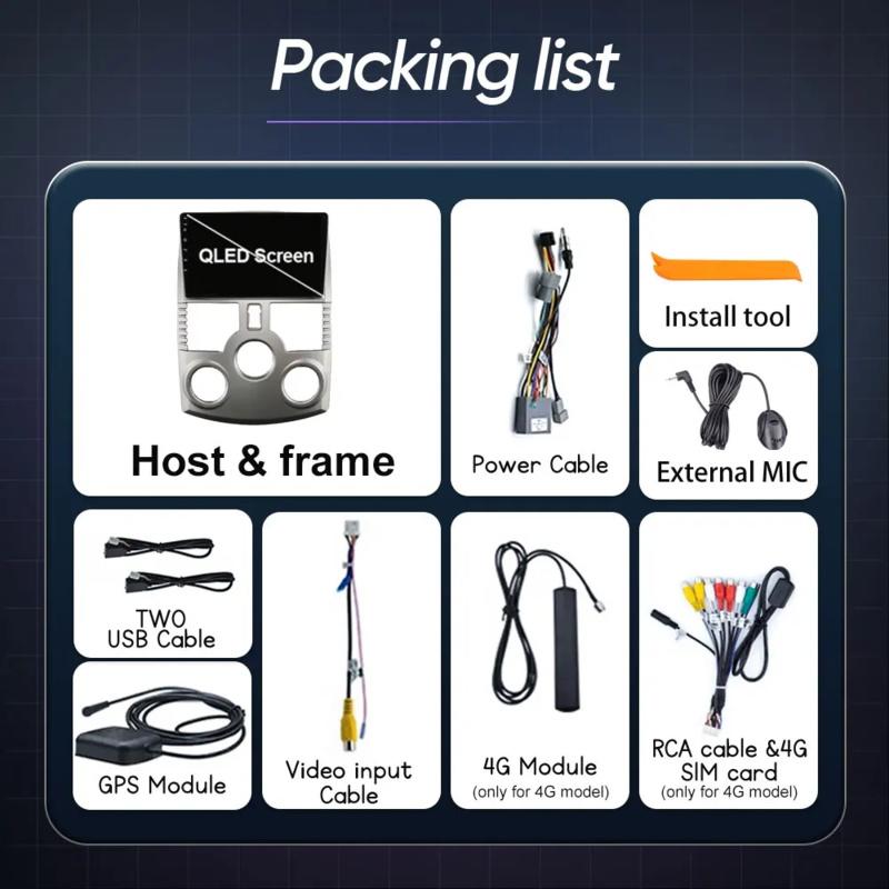 Android Auto For Toyota Rush DAIHATSU TERIOS Car Radio Multimedia Player GPS Navigation Carplay  4G Wifi Bluetooth QLED Screen