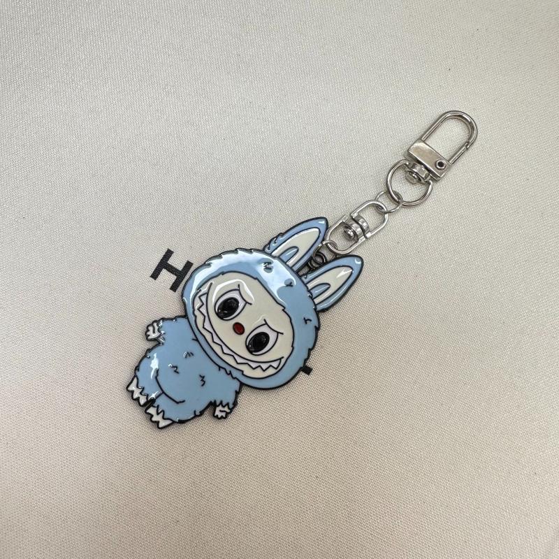 Cartoon Doll Keychain Girls Backpack Pendant Decoration Car Keyring Gift