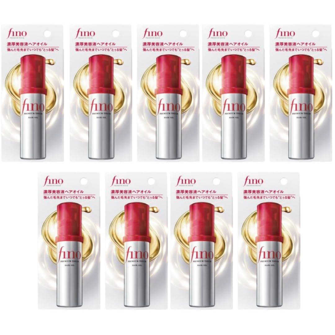 Set 9 Fino Premium Touch Rich Beauty Serum Hair Oil f Transparent 70ml Design Card
