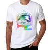 Astronaut Raccoon T-Shirt Short sleeve tee quick-drying blacks t shirts