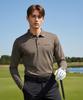 UPPERSTROP GOLF [Umt25032-03] All Day Long Sleeve Collared T-Shirt Deep Beige