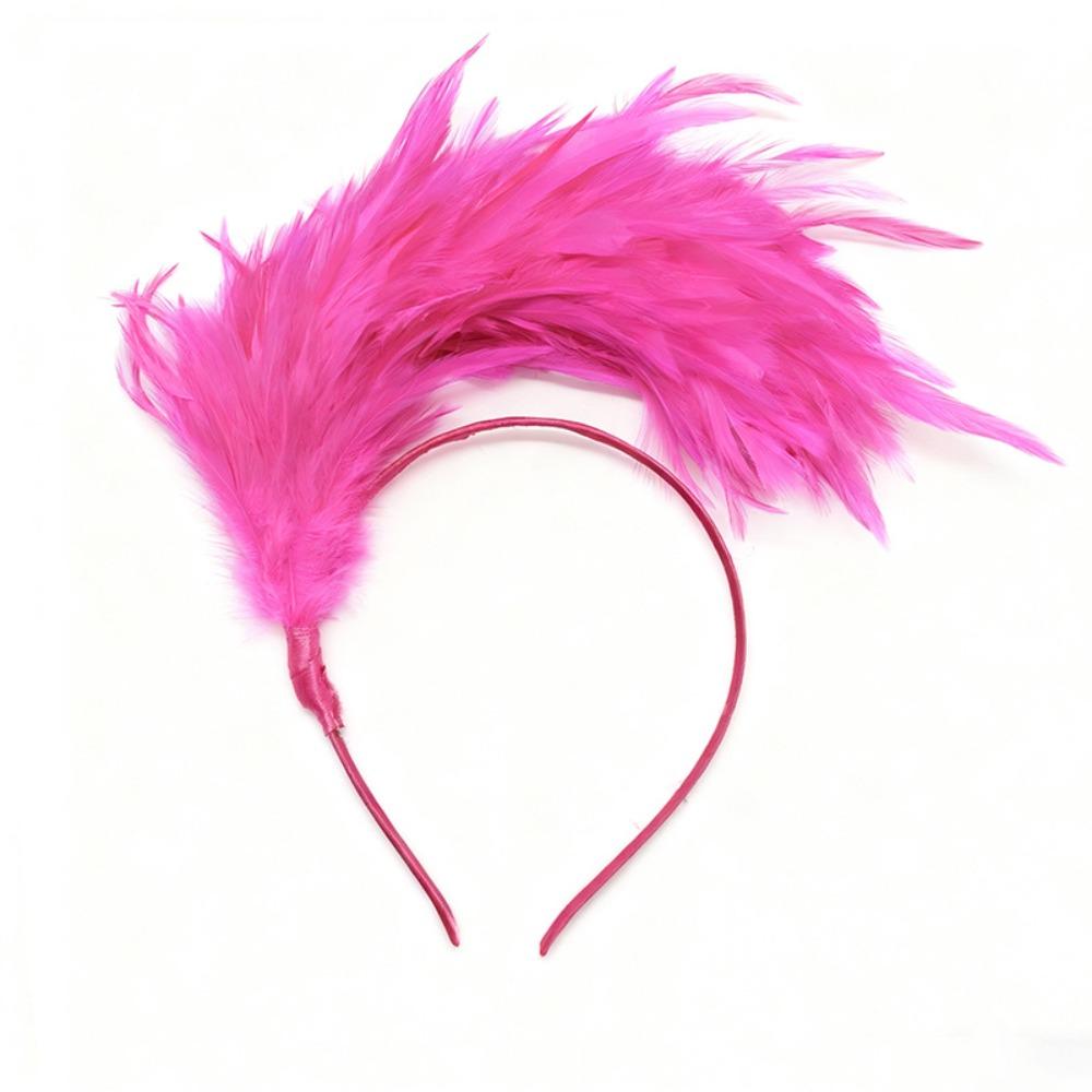 Mode Karneval Party Feder Haarreif Bunte Leichte Haarreifen Hübscher Kopfschmuck Festival