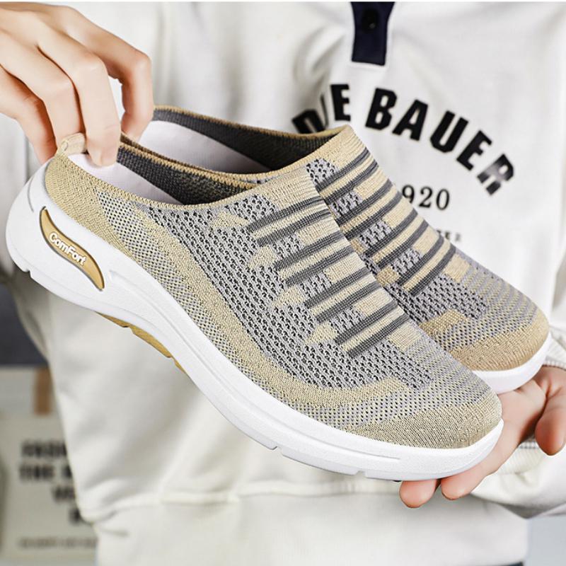 Fashionable 2025 Summer Women's Shoes:  Wholesale Comfortable Leisure Shoes with Easy-to-wear Breathable Fabric