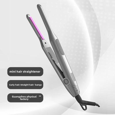 Narrow Panel Ceramic Hair Iron: 5-Speed Temperature Control for Curling & Straightening