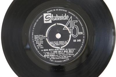 7inch Record MITCH RYDER & THE DETROIT WHEELS - Devil With A Blue Dress On & Good G SS549 Stateside 1967 UK Rock Used