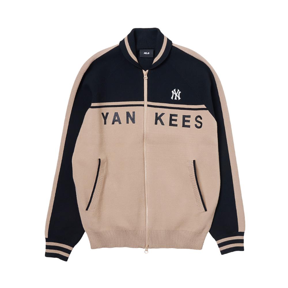 MLB Varsity Knitwear Unisex Khaki 3AKCV0344-50BKS M