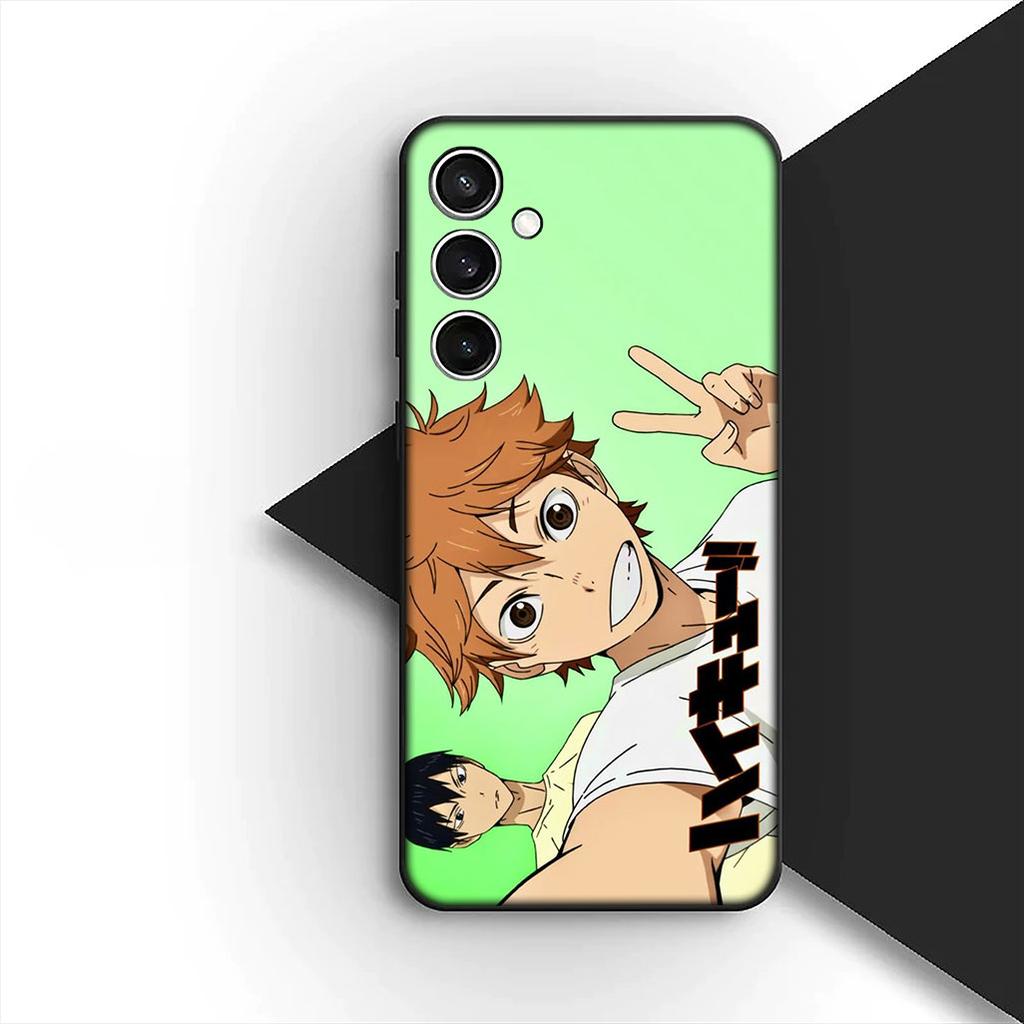 Hinata Shoyo Haikyuus Oikawa Tooru Handyhülle für Samsung Galaxy S23 S22 S21 S20 FE Ultra Plus + S23FE A50 A51 A12 Hülle