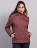 Women's Hooded Neck Full Sleeve Jacket