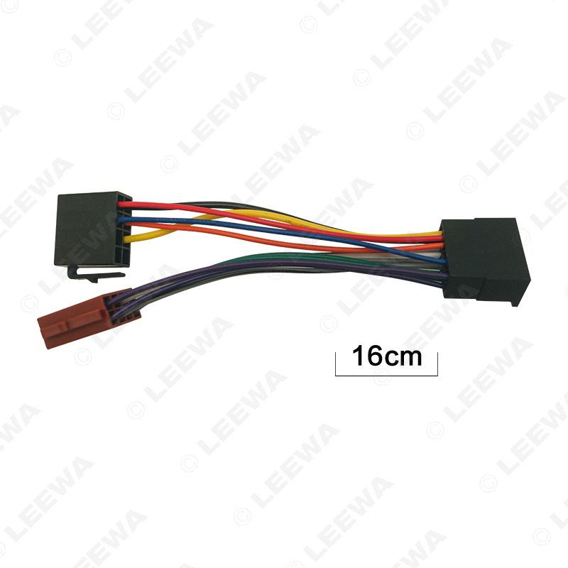 Chevrolet Le Feng Le Chi/Buick GL8 16PIN To ISO CD Player Adapter Cable